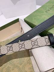 Gucci Marmont Thin Reversible Thin Belt Metlal Buckle - 3