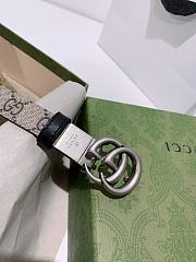 Gucci Marmont Thin Reversible Thin Belt Metlal Buckle - 2