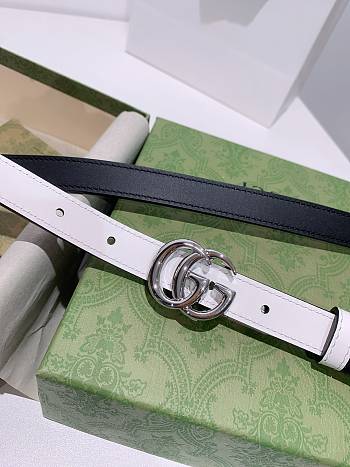 Gucci GG Marmont Thin Belt Metlal Buckle