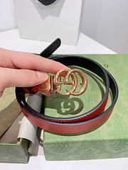 Gucci GG Marmont Thin Belt Shiny Buckle - 4
