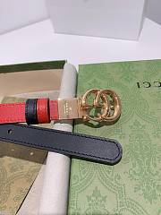 Gucci GG Marmont Thin Belt Shiny Buckle - 6