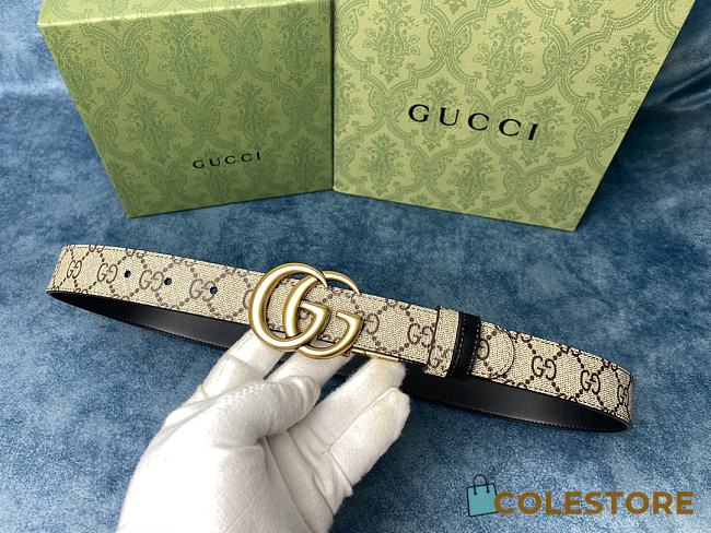 Gucci Marmont Thin Belt Double G Buckle - 1