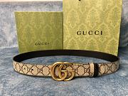 Gucci Marmont Thin Belt Double G Buckle - 5