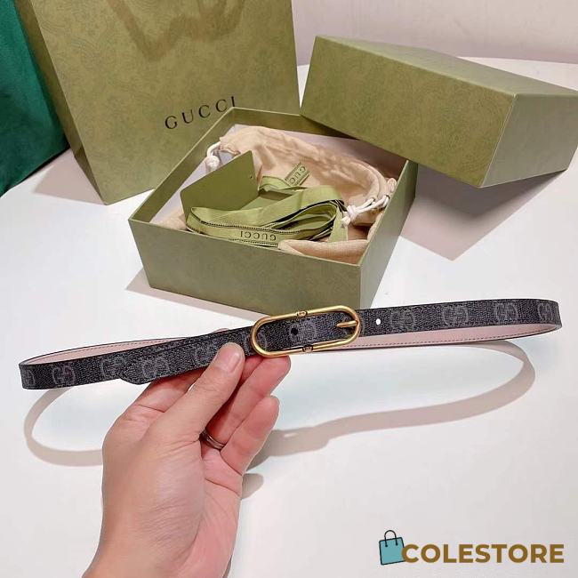 Gucci Guccissima Leather Waist Belt  - 1