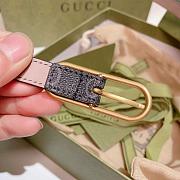 Gucci Guccissima Leather Waist Belt  - 2