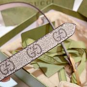 Gucci Guccissima Leather Waist Belt Pink - 6