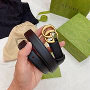 Gucci Leather Belt With Doulble Buckle - 6