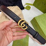Gucci Leather Belt With Doulble Buckle - 5