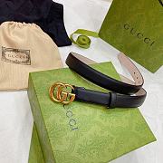 Gucci Leather Belt With Doulble Buckle - 3
