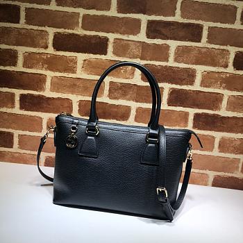 Gucci Convertible Straight Charm In Soft Leather 449659 Size 28x22x12cm