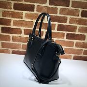 Gucci Convertible Straight Charm In Soft Leather 449659 Size 28x22x12cm - 6