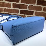 Gucci Convertible Straight Charm In Light Blue Soft Leather 28cm  - 2