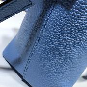 Gucci Convertible Straight Charm In Light Blue Soft Leather 28cm  - 4