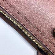 Gucci Convertible Straight Charm In Pink Soft Leather 449659 Size 28x22x12cm  - 2