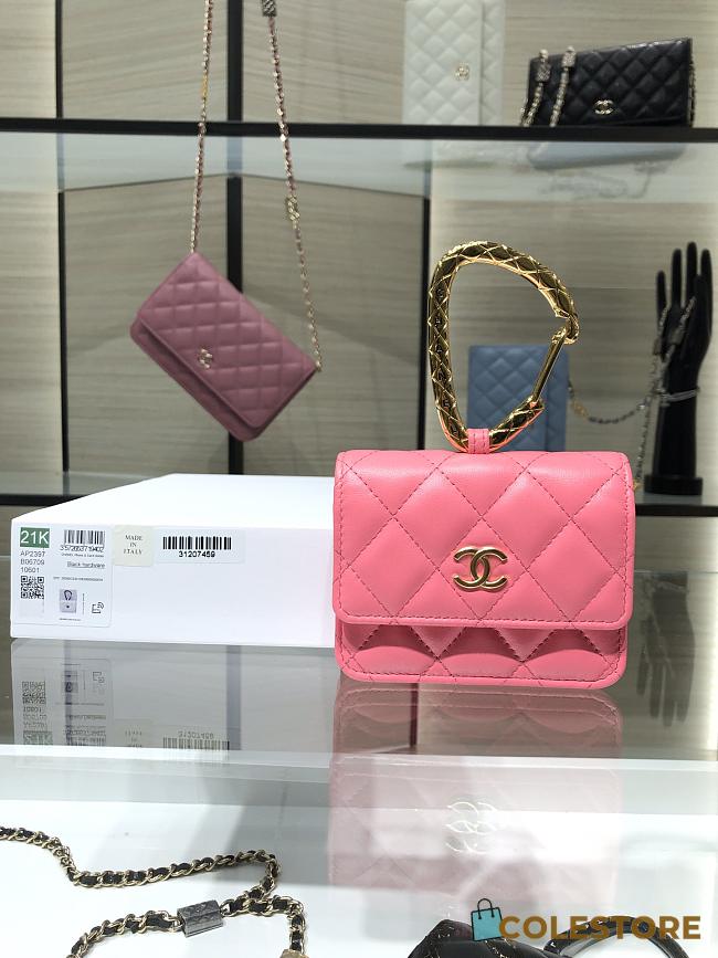 Chanel Jewel Hook Card Holders AP2397 Size 11cm - 1