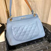 Chanel Bolsa Flap Bag In Blue AS0416 Size 24cm - 4