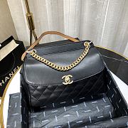 Chanel Bolsa Flap Bag In Black AS0416 Size 24cm - 3