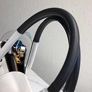 Prada Top Handle Tote Bag With Black Strap 1BG148 Size 34x24x16cm - 3