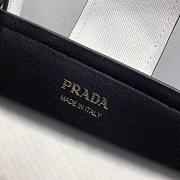 Prada Top Handle Tote Bag In Black 1BG148 Size 34x24x16cm - 6