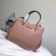 Prada Top Handle Tote Bag In Beige 1BG148 Size 34x24x16cm - 5
