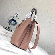Prada Top Handle Tote Bag In Beige 1BG148 Size 34x24x16cm - 3