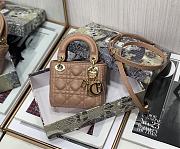 Dior Lady Dior My ABC Bag Beige Cannage Calfskin M0531 Size 11cm - 2