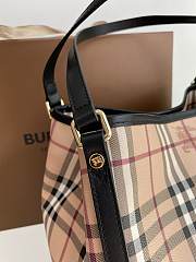 Burberry Haymarket Check Tote 8883B Size 26x27cm - 5