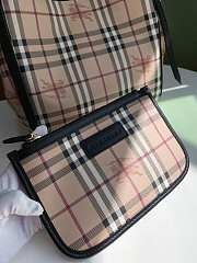 Burberry Haymarket Check Tote 8883B Size 26x27cm - 2