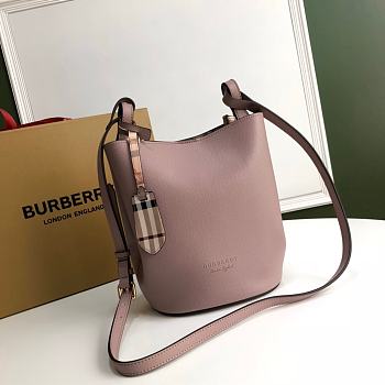 Burberry Hobo In Light Purple Size 18.5x15x23.5cm