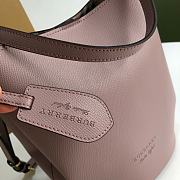 Burberry Hobo In Light Purple Size 18.5x15x23.5cm - 5