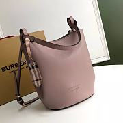 Burberry Hobo In Light Purple Size 18.5x15x23.5cm - 2