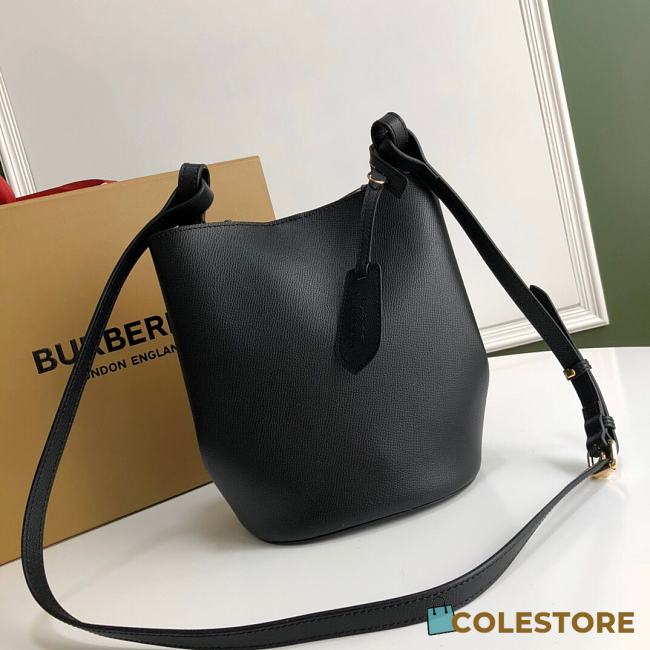 Burberry Hobo In Black Size 18.5x15x23.5cm - 1
