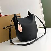 Burberry Hobo In Black Size 18.5x15x23.5cm - 6