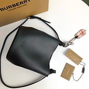 Burberry Hobo In Black Size 18.5x15x23.5cm - 4