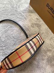 Fendi Vintage Check Cotton Olympia Pouch  - 4