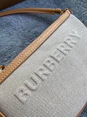 Fendi Vintage Check Cotton Olympia Pouch Size 21x4x12.2cm - 2
