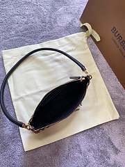 Burberry Vintage Print Canvas Belt Bag In Black Size 31x7.5x16cm - 4