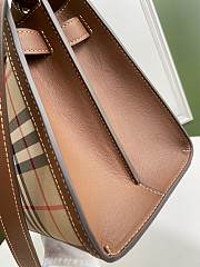 Burberry Mini Leather Two-handle Title Bag Size 32x15x25cm - 2