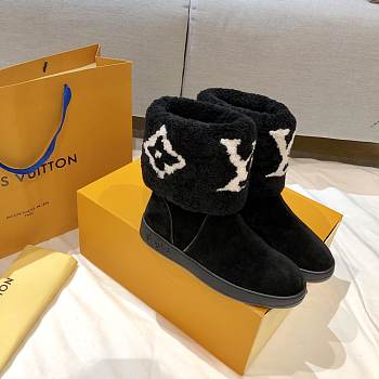 Louis Vuitton Boots In Black
