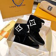 Louis Vuitton Boots In Black - 4