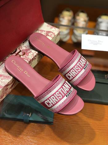 Dior Slippers In Pink