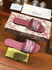 Dior Slippers In Pink - 4