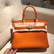 Hermes Birkin 25 In Orange - 1