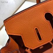 Hermes Birkin 25 In Orange - 3
