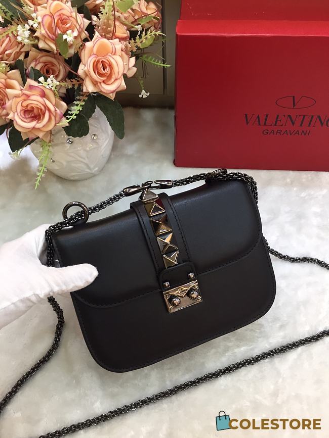 Valentino Garavani Metal Rockstud Shoulder Bag 26cm - 1