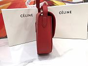 Ceiline Medium Trotteur Bag In Leather Taupe 23 cm - 5