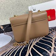 Celine Pre-Owned 2020s C Charm Shoulder Bag 370348 Size 21.5x15x7 cm - 3