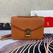 Celine Pre-Owned 2020s C Charm Shoulder Bag In Brown 370348 Size 21.5x15x7 cm - 1