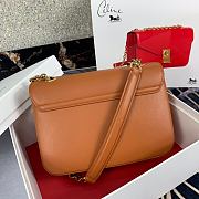 Celine Pre-Owned 2020s C Charm Shoulder Bag In Brown 370348 Size 21.5x15x7 cm - 5