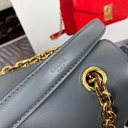 Celine Pre-Owned 2020s C Charm Shoulder Bag In Grey 370348 Size 21.5x15x7 cm - 5